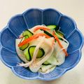 あっこ姉's cooksnap of when they made カブラとキユーリ、カニカマの甘酢サラダ.