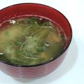 ゆ→ちむ❦180SX's cooksnap of when they made 栄養満点◎さば缶とニラのみそ汁.