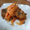 ｹﾝﾎﾟｺ's cooksnap of when they made 塩サバアレンジ♪サバ南蛮.