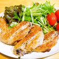 しましま＊ここあ's cooksnap of when they made やみつき!!焼鳥屋さんの手羽先の塩焼き！.