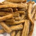 のんたんずキッチン♪'s cooksnap of when they made ☺ごぼうの唐揚げ☺.
