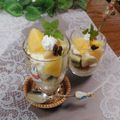クックHG9V8Y☆'s cooksnap of when they made 季節のフルーツパフェ♡inクリチクリーム.