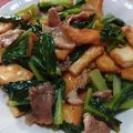 にゃみるの's cooksnap of when they made 厚揚げと小松菜の豚バラ中華風炒め.