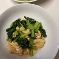 バウンド's cooksnap of when they made キツネ色に炙った油揚げと小松菜の煮物.