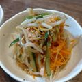 ばたみそーぱん☆'s cooksnap of when they made もやしときゅうりの中華サラダ.