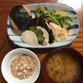 Ruriluru's cooksnap of when they made ☆ツナキムチのクルクルラップおにぎり☆.