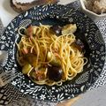 もっけ☆…'s cooksnap of when they made 茄子とベーコンのバター醤油パスタ.