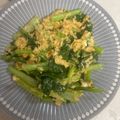 あいしょう's cooksnap of when they made ☺簡単☺トロトロたまご小松菜☺.