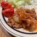 Lumiga's cooksnap of when they made ☆豚こまのポークケチャップ☆.