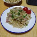 クックI7I5L1☆'s cooksnap of when they made 塩麹で作るレタス♬チャーシューチャーハン.