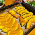 そろそろねんね's cooksnap of when they made 魚焼きグリルで★ホクホク★グリルパン南瓜.