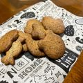 クックKZ39QA☆'s cooksnap of when they made 型無し　型あり　黒ゴマ　油　ＨＭクッキー.