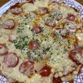 ＮＩＫＹ's cooksnap of when they made 薄力粉だけ☆簡単クリスピーピザ☆.