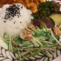 まいすけなり。's cooksnap of when they made みず菜とちくわのごまマヨ和え.