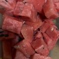 ﾌﾞﾚﾝﾀﾞ's cooksnap of when they made うちのスイカの切り方.