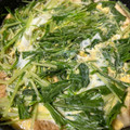 ちゃこ1978's cooksnap of when they made 厚揚げと水菜の卵とじ♪丼にもいけます♪.