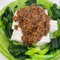 とら's cooksnap of when they made チンゲン菜と豆腐の中華肉あんかけ.