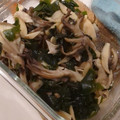 チヨ桜's cooksnap of when they made ワカメときのこの中華和え.