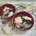 みかかめ's cooksnap of when they made 舞茸と崩し豆腐のみそ汁.