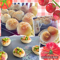 ♪Key♪'s cooksnap of when they made HB使用の枝豆チーズパン♪.