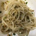 ☆ayami☆26's cooksnap of when they made 簡単！やみつき☆もやしの旨塩ナムル.