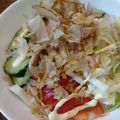 ばたみそーぱん☆'s cooksnap of when they made 暑い日に♥5分で出来ます♥サラダうどん.