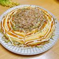 ルパンのかあさん☆彡's cooksnap of when they made キャベツと豚バラでお好み焼き風.