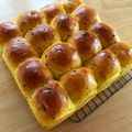 ∞らら∞'s cooksnap of when they made たっぷりかぼちゃ50%ちぎりパン HB.