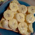 オータさん's cooksnap of when they made スイスの朝食☆バナナチーズトースト.