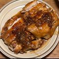 ういき☆彡's cooksnap of when they made 極旨☆15分で完成【鶏もも肉の梅照り煮】.