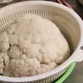 もすろー's cooksnap of when they made カリフラワーの色良い茹で方.