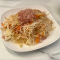 komugiko4's cooksnap of when they made ランチ！簡単！そうめんチャンプルー.
