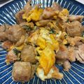 匡史さん's cooksnap of when they made 簡単！鶏もも肉の鶏たま大葉オイスター炒め.
