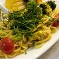 vivianj's cooksnap of when they made 塩レモンとトマトの冷製カッペリーニ.