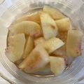あにゃこ☻'s cooksnap of when they made 桃のコンポート♪離乳食・後期～.