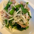 yu🐓's cooksnap of when they made 菜の花と新たまねぎの春マリネ.
