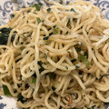 ミルクボール's cooksnap of when they made ジャコと刻みネギのバターぽん酢焼きそば.