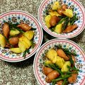 ふたごゆき's cooksnap of when they made 新じゃがとアスパラのスパイシー炒め.