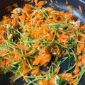 mmtaeyeon's cooksnap of when they made 栄養常備菜☆豆苗と人参のツナ炒め.