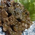 ゆゆっちゃ's cooksnap of when they made こってり豚丼☆豚肉となすのごまみそ丼.