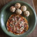 みるく茶's cooksnap of when they made ヘルシー☆おからピザ.