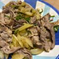 Nya6nya6's cooksnap of when they made 豚バラとセロリの中華炒め.