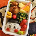 中谷繭子's cooksnap of when they made ドラゴンボール☆チャオズのキャラ弁.