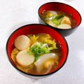 みぽぽ37's cooksnap of when they made 玉ねぎと麩のかき玉汁.