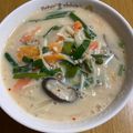 バンビーノ☆'s cooksnap of when they made 辛旨い❤キムチ豆乳味噌スープ.