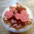 yunapi☆'s cooksnap of when they made 冷凍プリン♪グラノーラのせ(シリアルも).