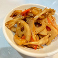 Halcandy51's cooksnap of when they made 蓮根と人参とピーマンの中華風きんぴら.