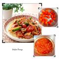 runa10's cooksnap of when they made 中華あじで♪濃厚トマトパスタ.