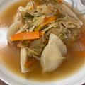 ぴよちゃぽ's cooksnap of when they made 体ポカポカ（●＾o＾●）スープ水餃子.