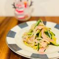 西＊絵子's cooksnap of when they made 簡単！きゅうり・ハム・もやしで中華サラダ.
